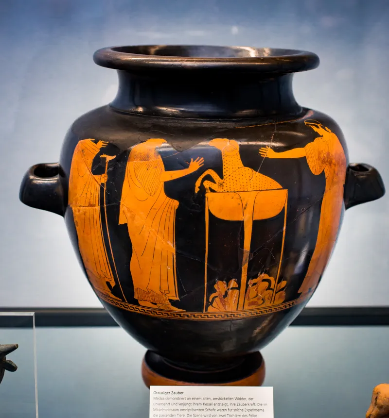 Copenhagen Painter Arv 257 8 Medea And Pelias 