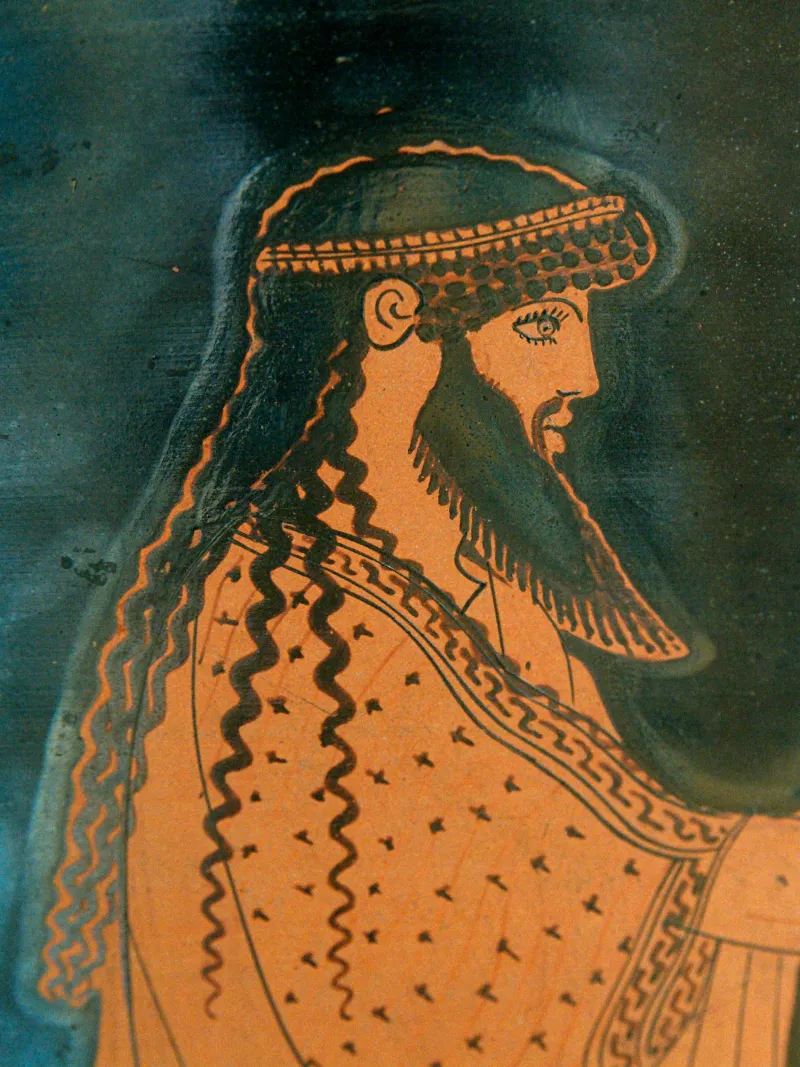Poseidon Enthroned De Ridder 418 Cdm Paris 