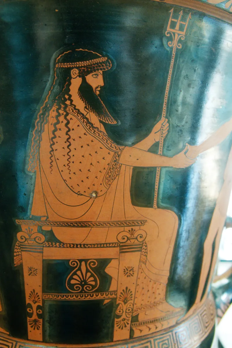 Poseidon Enthroned De Ridder 418 Cdm 