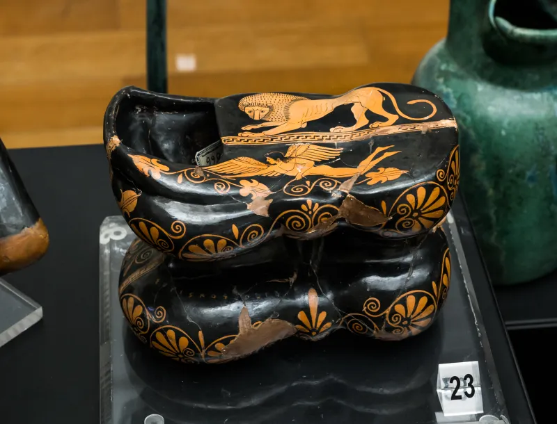 Syriskos Painter - Arv 264 67 - Nike With Eros And Lion - Roma Mnevg 866 - 