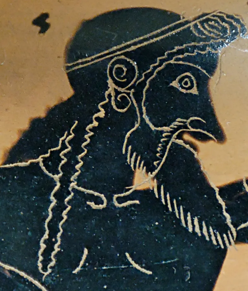 Detail Taleides Painter Louvre 