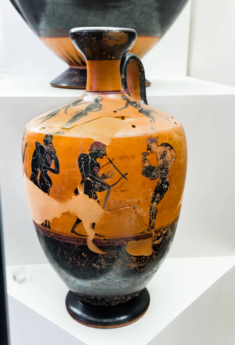 Taleides Painter - Abv 175 11 - Youths And Men Dancing And Courting - Roma Mnevg 50653 - 