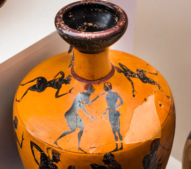 Taleides Painter - Abv 175 11 - Youths And Men Dancing And Courting - Roma Mnevg 50653 - 