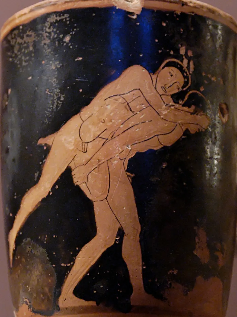 Lekythos Ephedrismos Louvre 