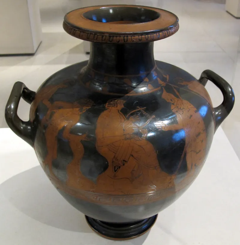 Pittore Di Tarquinia, Hidria Con Orfeo, 480-470 