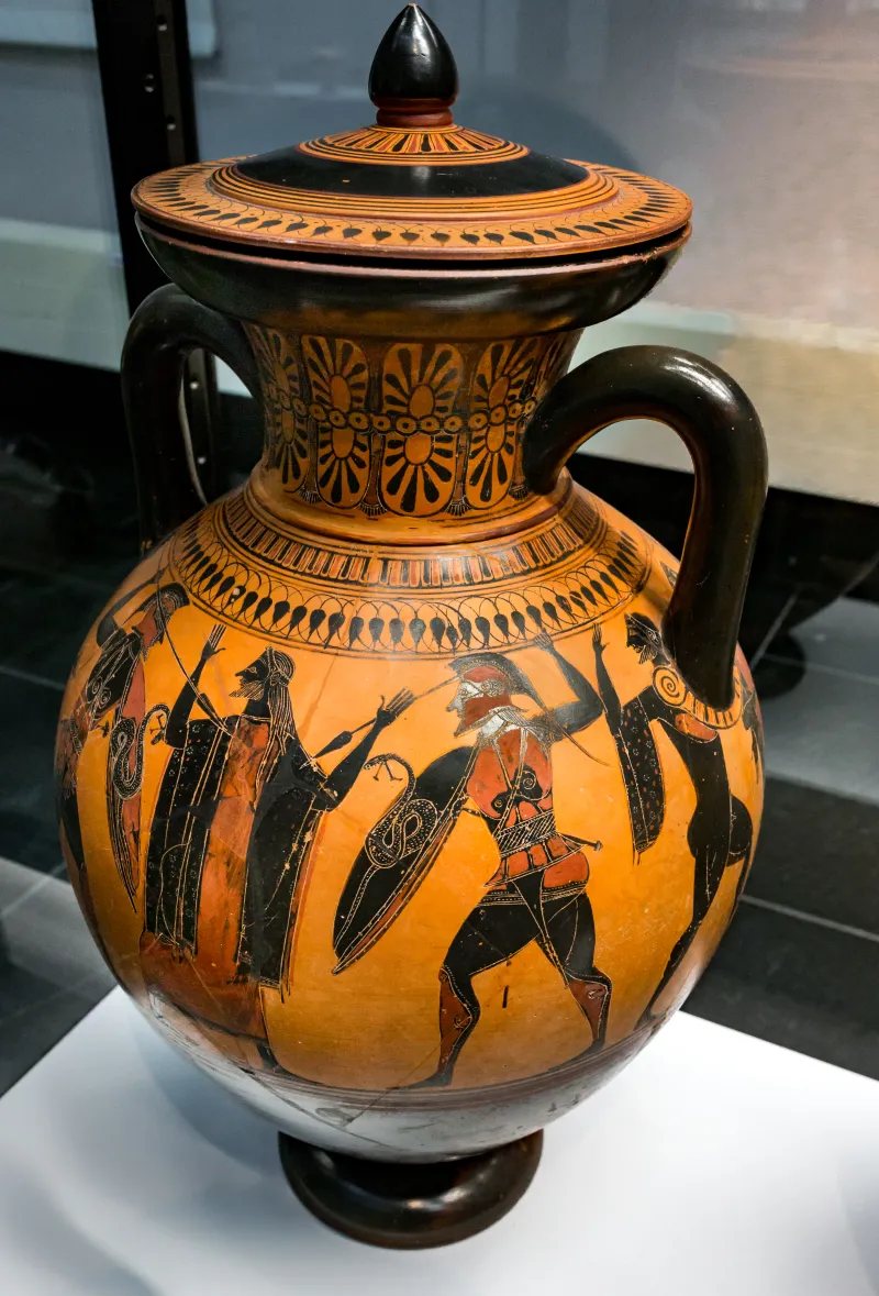 Affecter - Abv 240 19 - Man Separating Duelling Hoplites - München As 1440 - 