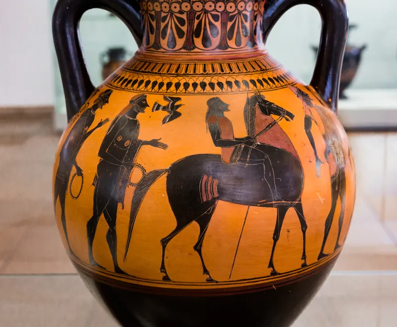 Affecter - Abv 240 20 - Horseman Between Men - München As 1439 - 