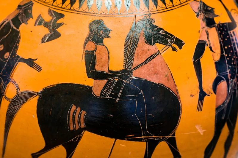 Affecter - Abv 240 20 - Horseman Between Men - München As 1439 - 