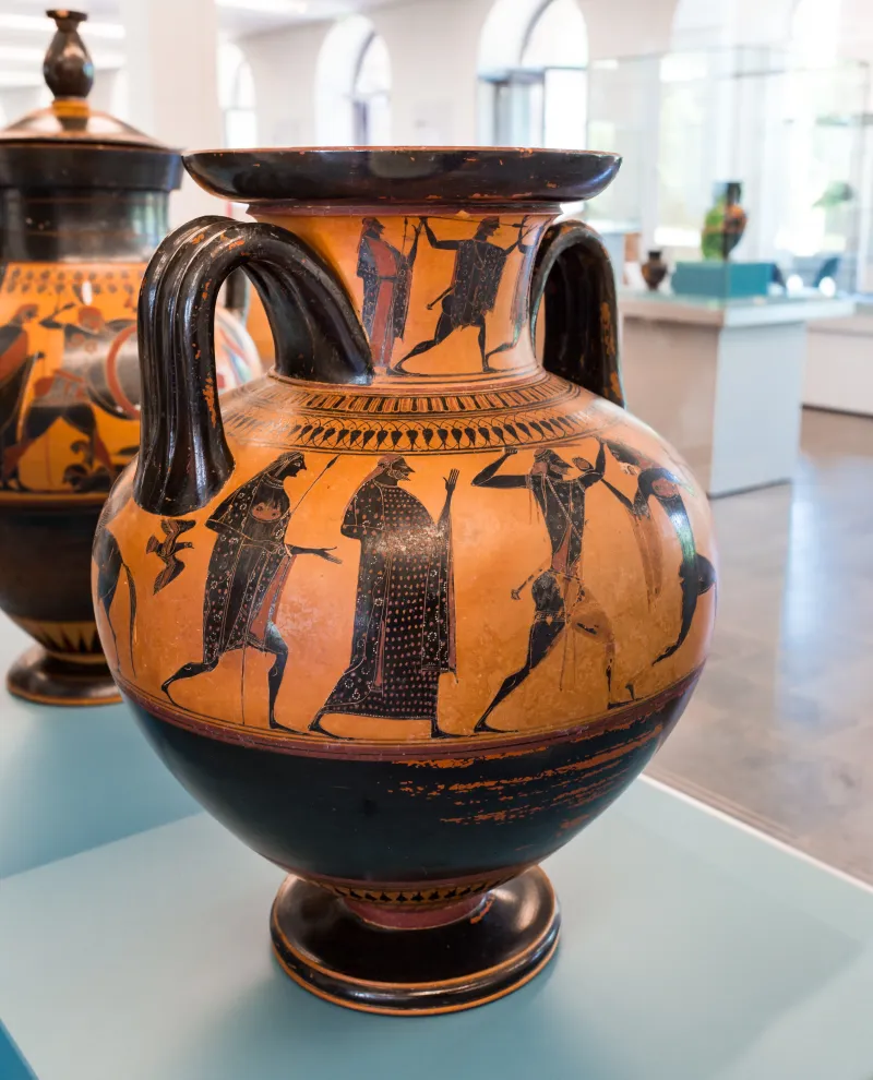 Affecter - Abv 241 25Bis - Man Pursuing Youth - Theseus And The Minotaur - Horseman - Kassel As T 679 - 