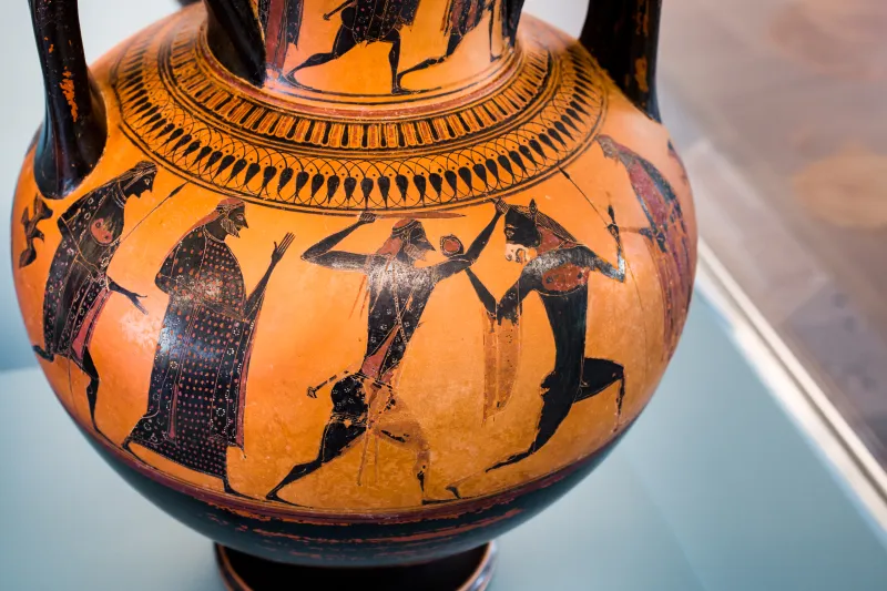 Affecter - Abv 241 25Bis - Man Pursuing Youth - Theseus And The Minotaur - Horseman - Kassel As T 679 - 