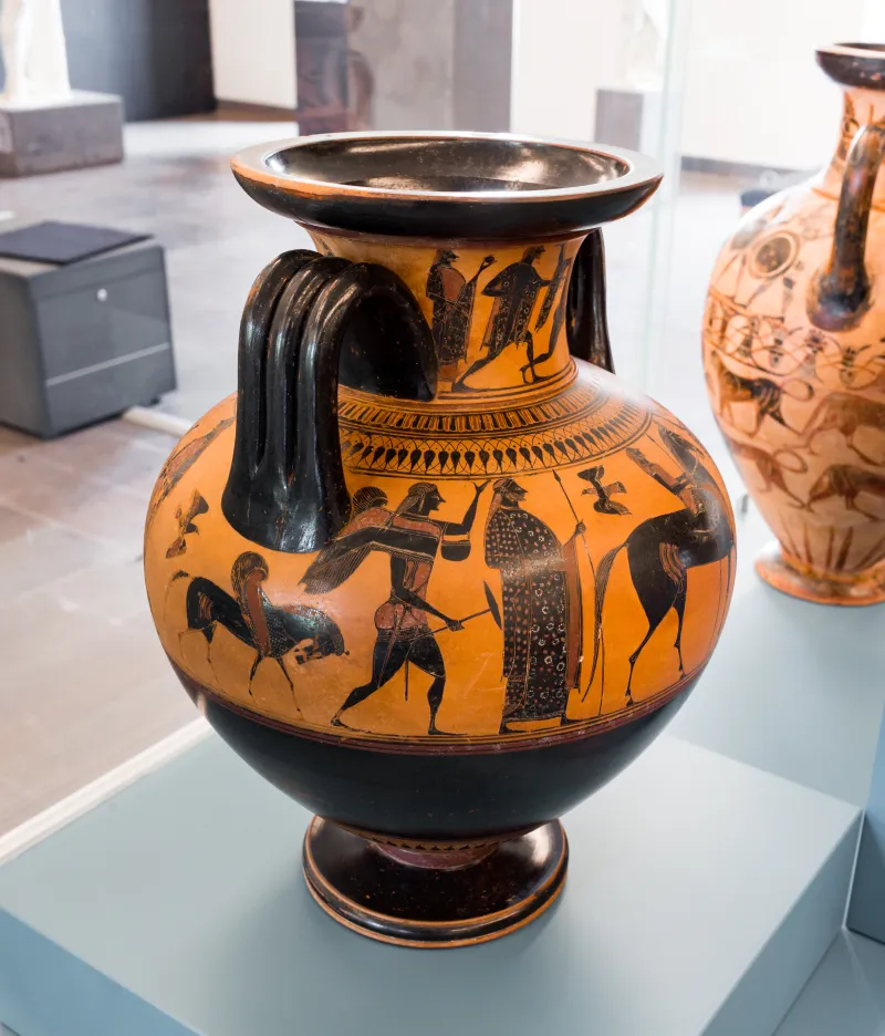 Affecter - Abv 241 25Bis - Man Pursuing Youth - Theseus And The Minotaur - Horseman - Kassel As T 679 - 
