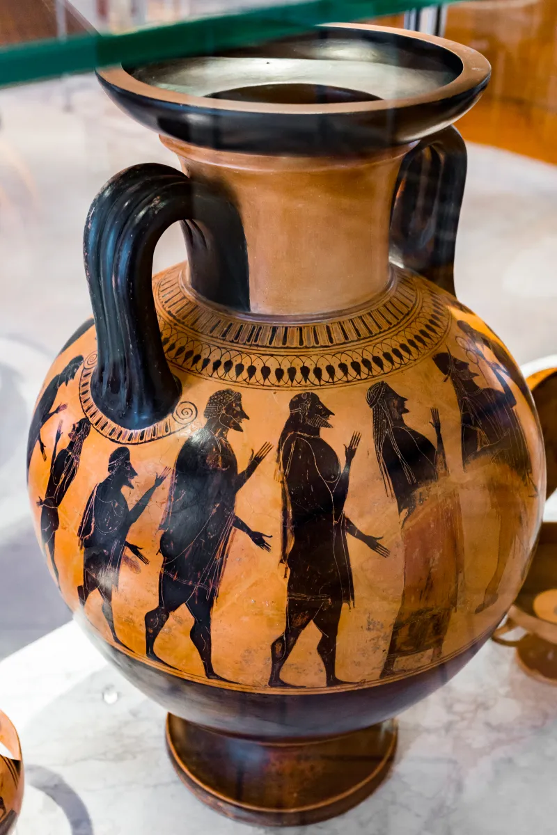 Affecter - Abv 241 25Ter - Return Of Hephaistos - Hermes With Men And Woman - Basel Asusl - 