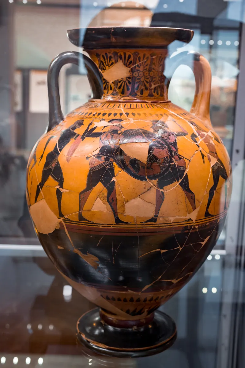 Affecter - Abv 242 32 - Hoplites Duelling - Orvieto Mc 594 - Perugia Mandu - 