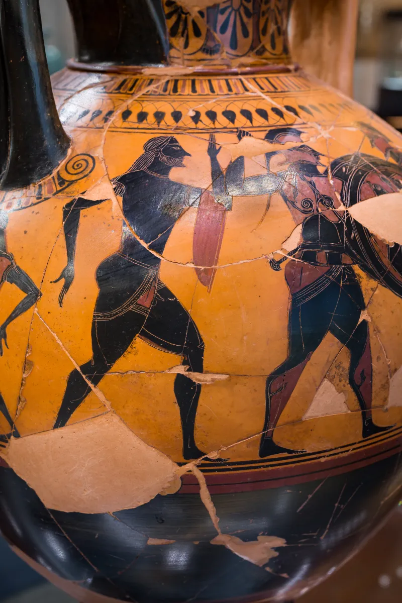 Affecter - Abv 242 32 - Hoplites Duelling - Orvieto Mc 594 - Perugia Mandu - 