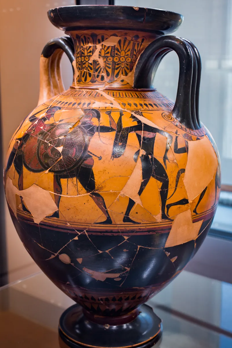 Affecter - Abv 242 32 - Hoplites Duelling - Orvieto Mc 594 - Perugia Mandu - 