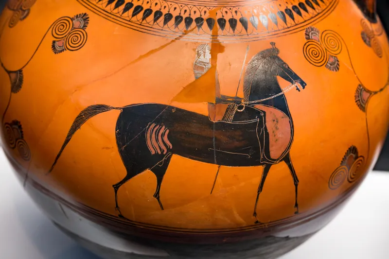 Affecter - Abv 243 40 - Zeus With Hermes And Draped Men - Young Horseman - München As 1442 - 
