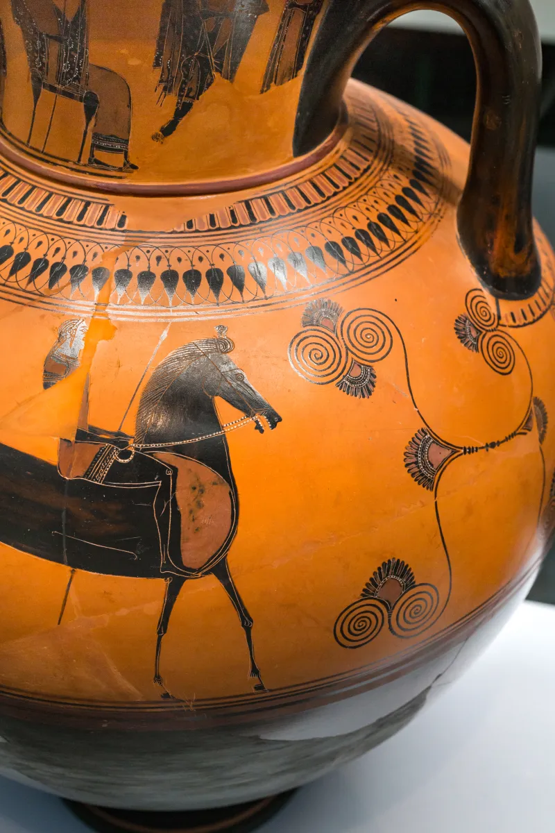 Affecter - Abv 243 40 - Zeus With Hermes And Draped Men - Young Horseman - München As 1442 - 