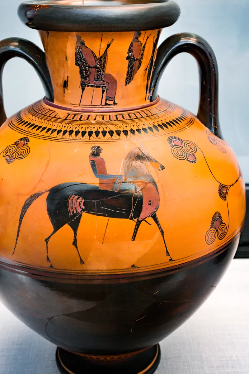 Affecter - Abv 243 40 - Zeus With Hermes And Draped Men - Young Horseman - München As 1442 - 