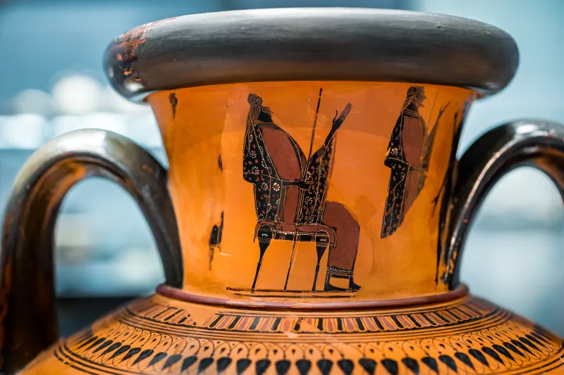 Affecter - Abv 243 40 - Zeus With Hermes And Draped Men - Young Horseman - München As 1442 - 