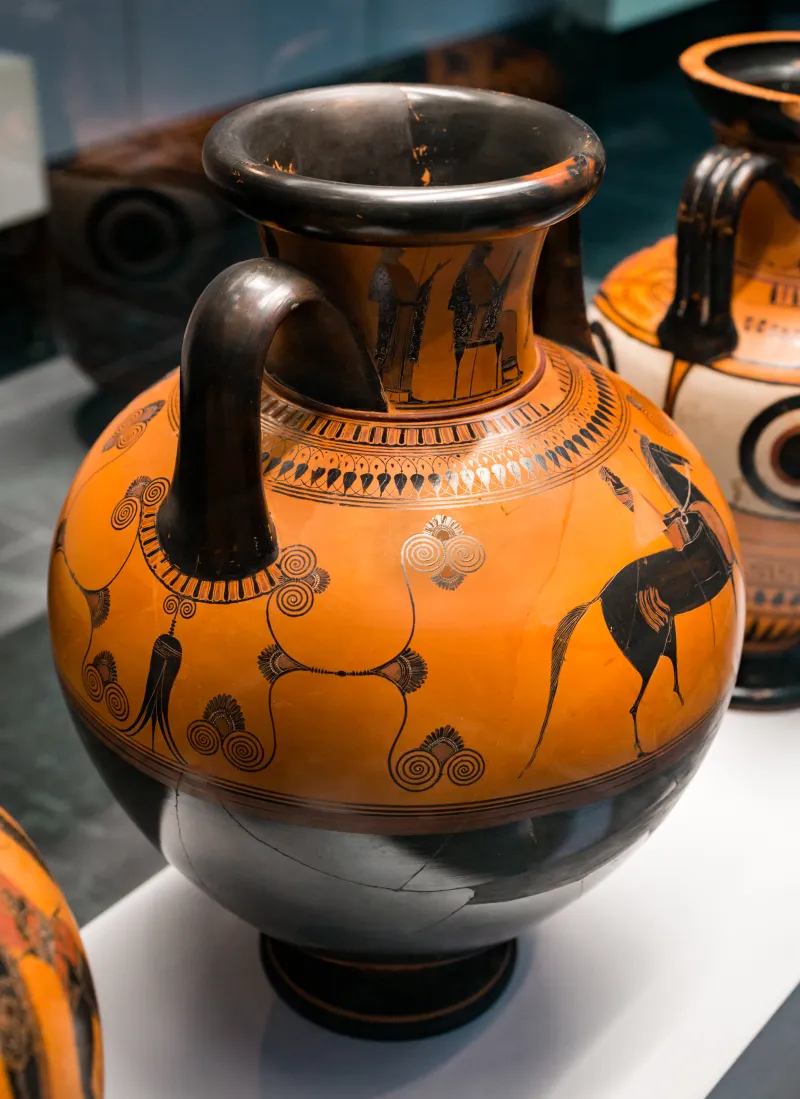 Affecter - Abv 243 40 - Zeus With Hermes And Draped Men - Young Horseman - München As 1442 - 