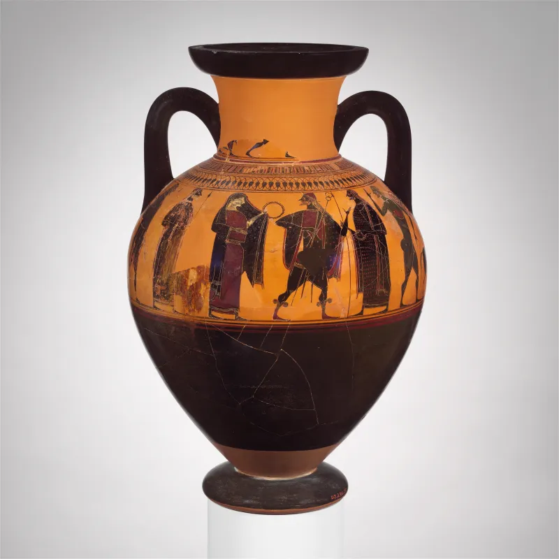 Terracotta Neck-Amphora (Jar) Met 