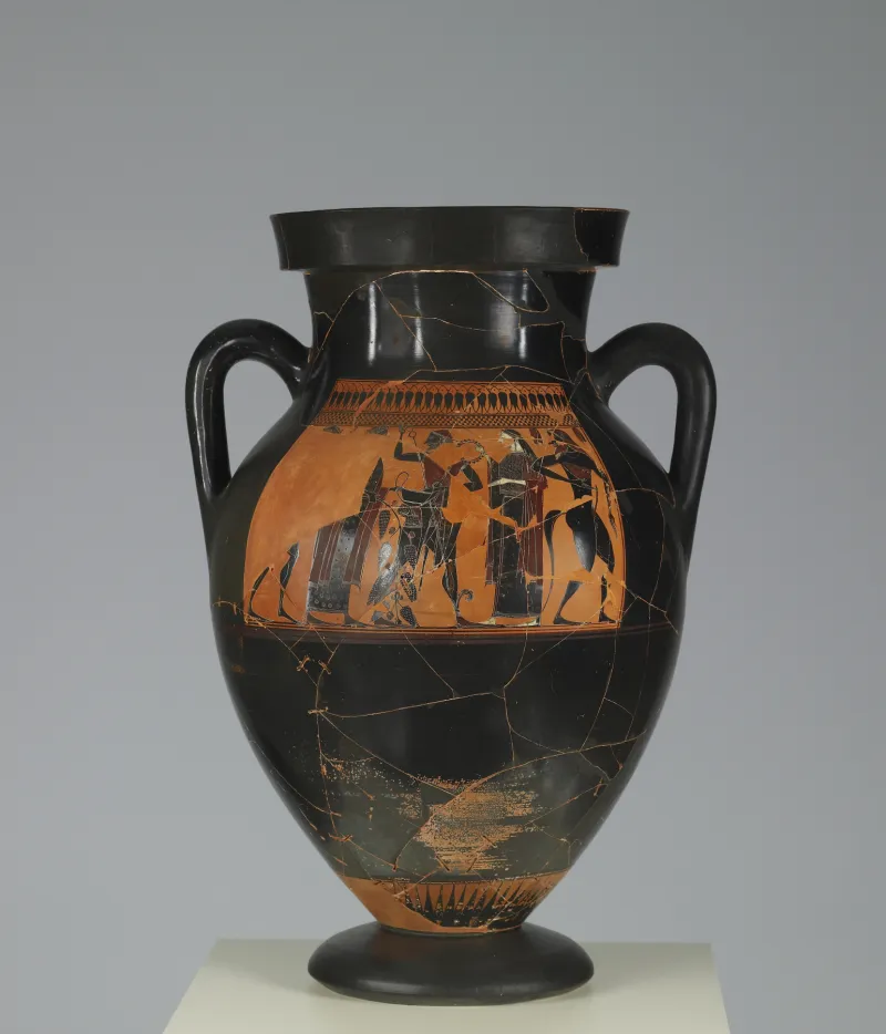 The Affecter - Black-Figure Amphora - Walters 4811 - Side 