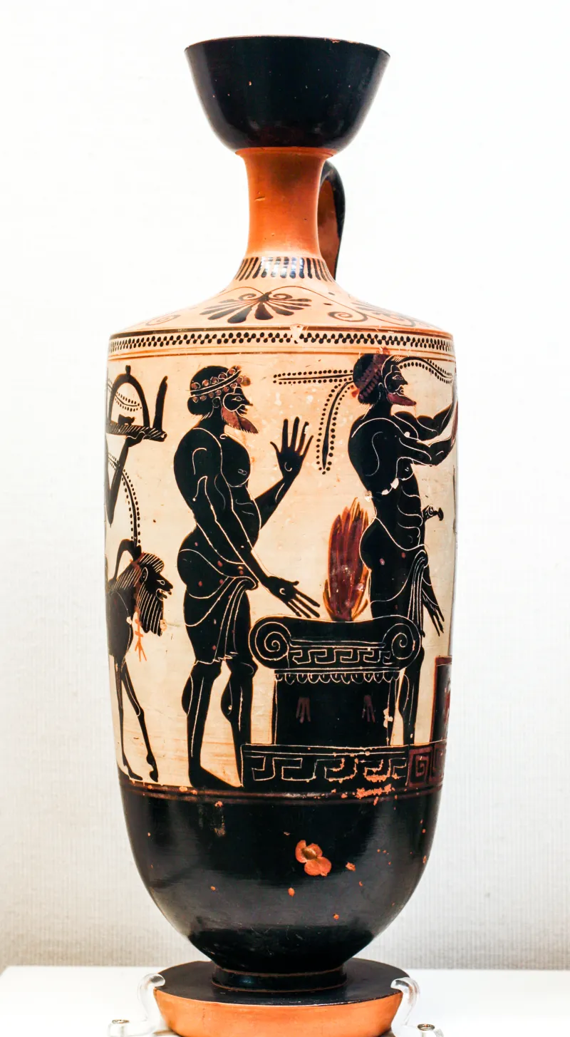 Theseus Painter - Abv Extra - Sacrifice Of A Goat - Piraeus Am 7339 - 