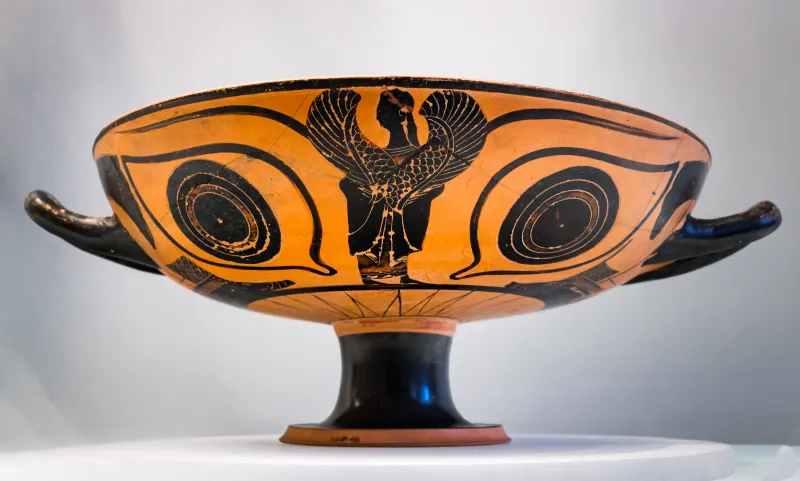 Timenor Painter - Abv 201 Extra - Gorgons Holding Deer - Winged Goddess - København Ncg 3385 - 