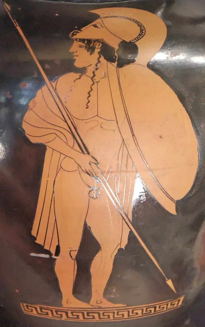 Neck-Amphora Antilochus Louvre G213 