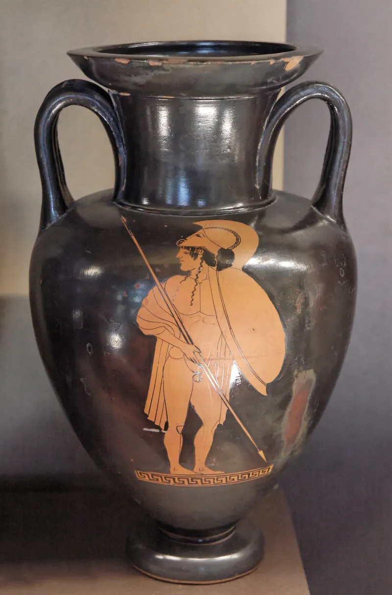 Neck-Amphora Antilochus Louvre 