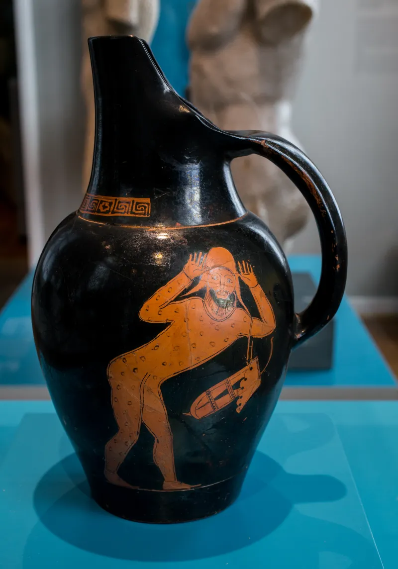 Circle Of The Triptolemos Painter Arv 367 Extra - A Greek Named Eurymedon About To Abuse A Persian 
