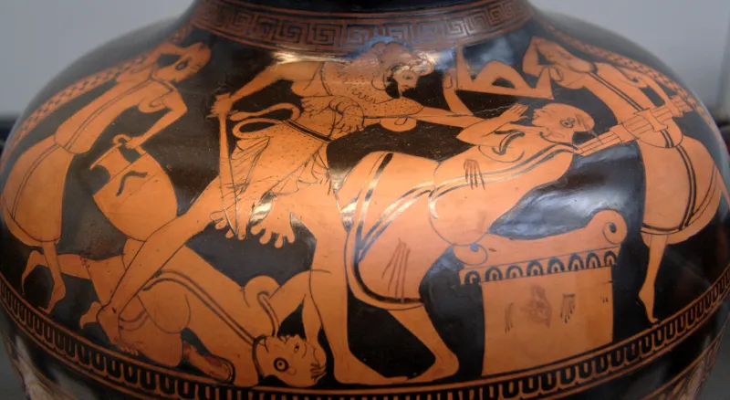 Herakles Bousiris Staatliche Antikensammlungen 