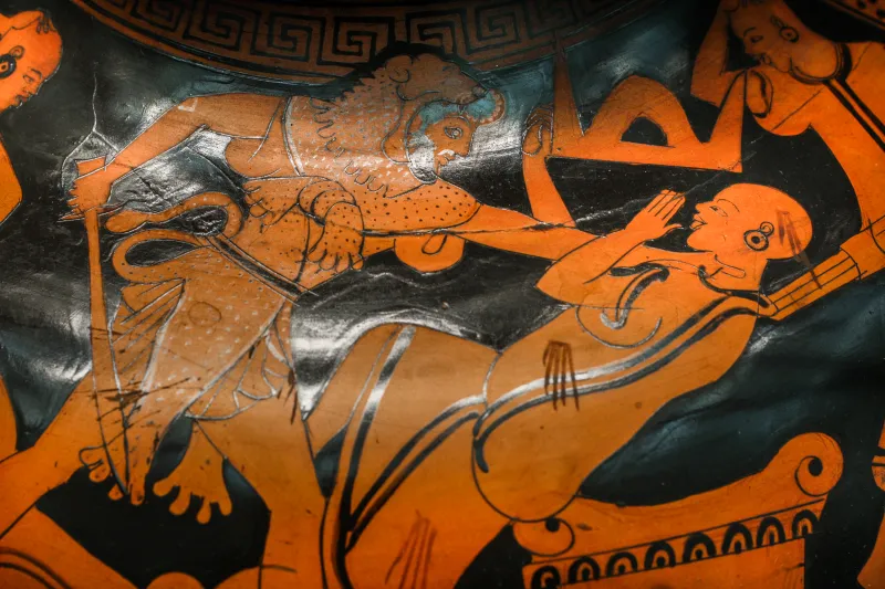 Troilos Painter Arv 297 13 Herakles And Busiris 