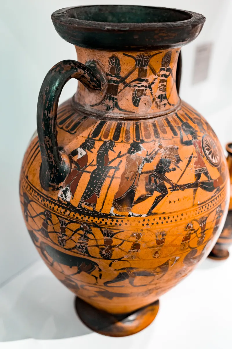 Tyrrhenian Group - Abv 100 65 - Fight - Horse Race - Animal Friezes - Karlsruhe Bl B 2423 - 