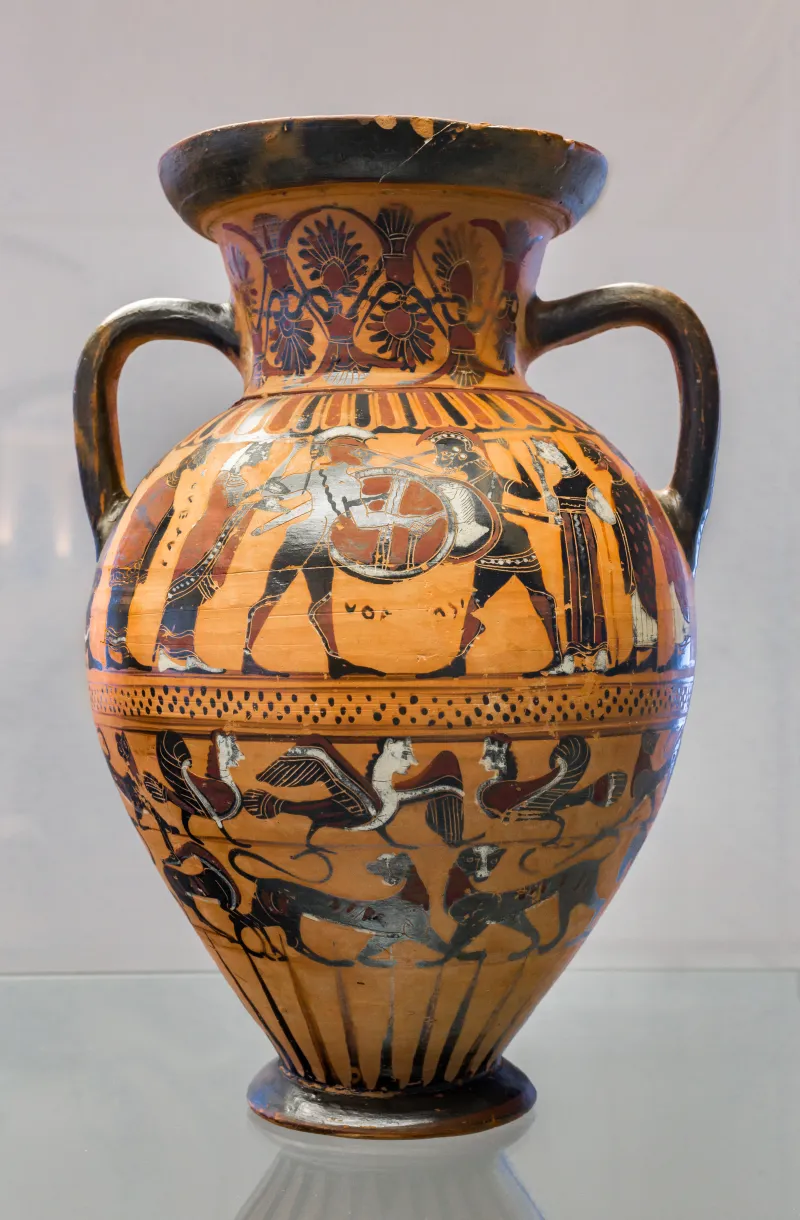 Tyrrhenian Group - Abv 101 92 - Fight - Komos - Animal Friezes - München As 1430 - 