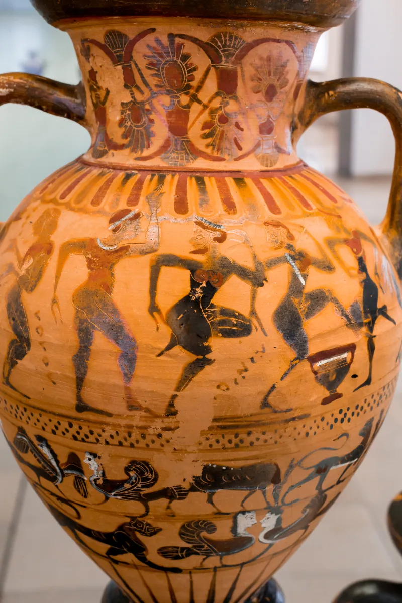 Tyrrhenian Group - Abv 101 92 - Fight - Komos - Animal Friezes - München As 1430 - 