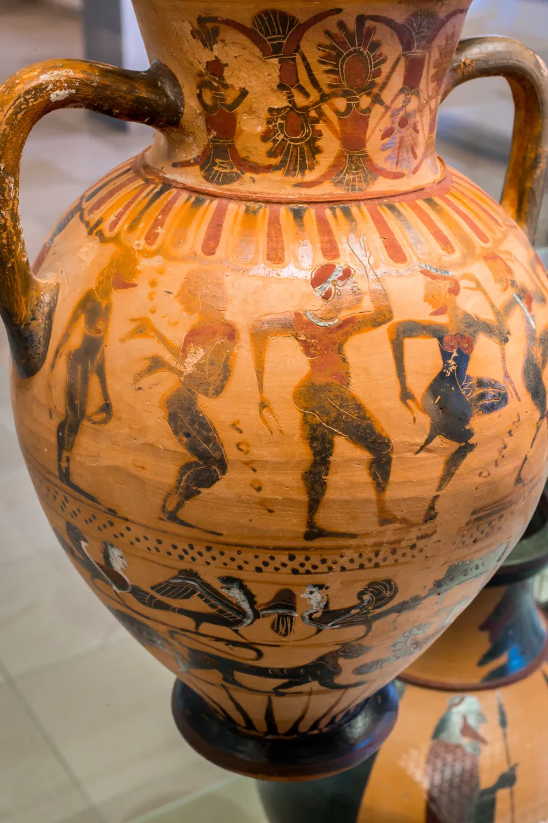 Tyrrhenian Group - Abv 101 92 - Fight - Komos - Animal Friezes - München As 1430 - 