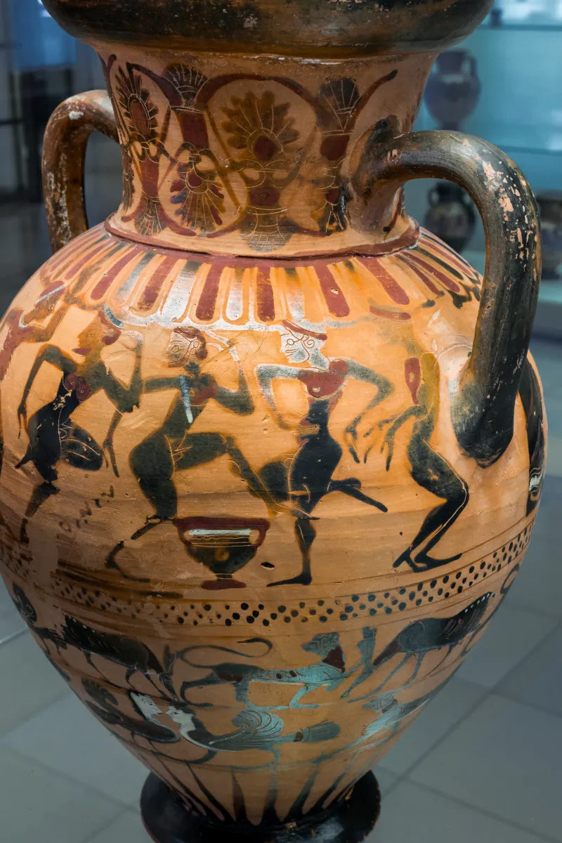 Tyrrhenian Group - Abv 101 92 - Fight - Komos - Animal Friezes - München As 1430 - 