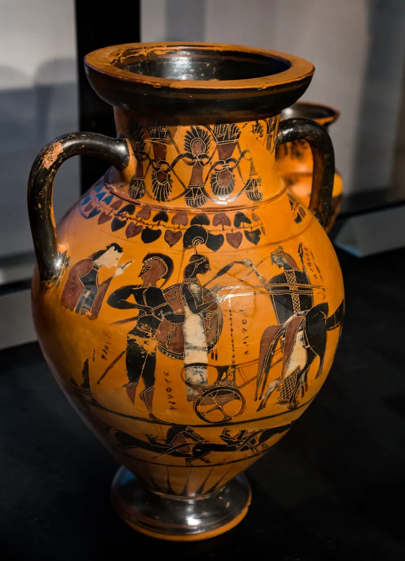 Tyrrhenian Group - Abv 96 12 - Warrior Leaving Home - Fight - Horse Race - Berlin As F 1712 - 