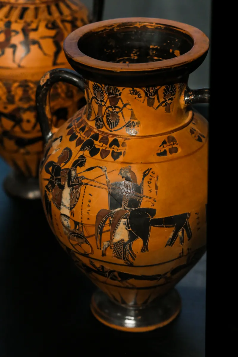 Tyrrhenian Group - Abv 96 12 - Warrior Leaving Home - Fight - Horse Race - Berlin As F 1712 - 