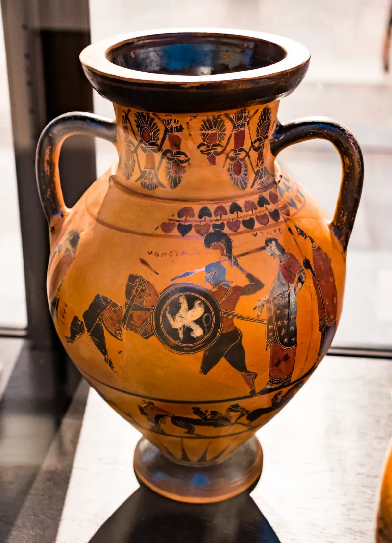 Tyrrhenian Group - Abv 96 12 - Warrior Leaving Home - Fight - Horse Race - Berlin As F 1712 - 