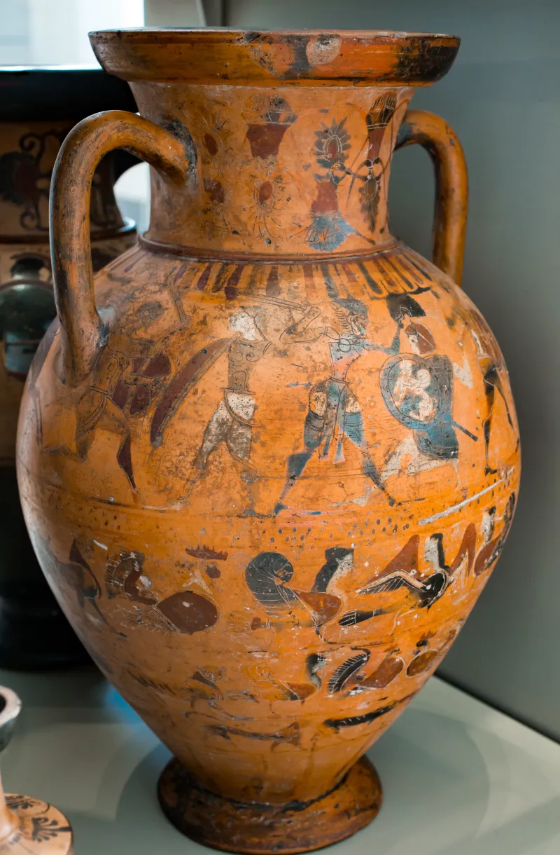 Tyrrhenian Group - Abv 99 48 - Amazonomachy - Horsemen - Animal Friezes - Cambridge Fwm 