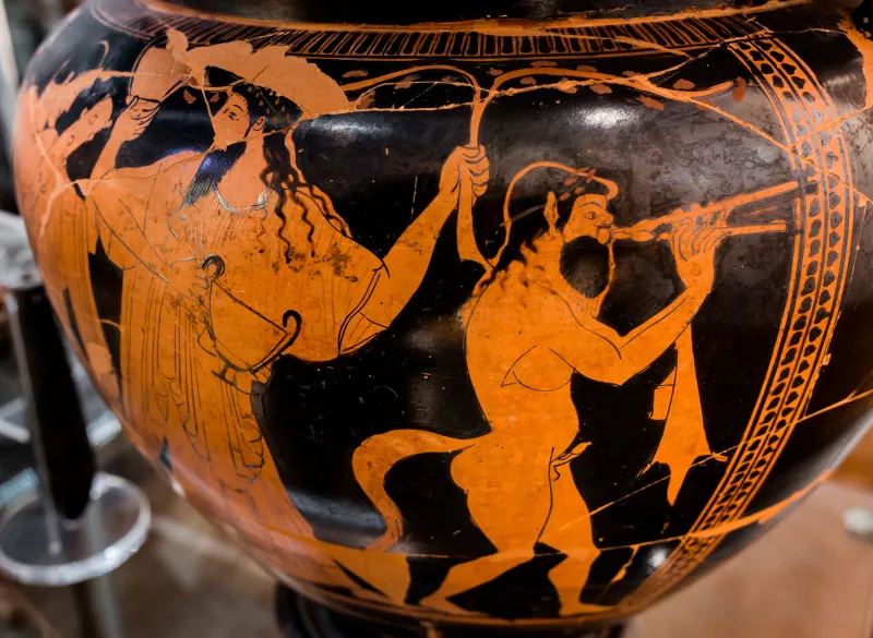 Tyszkiewicz Painter - Arv 290 5 - Introduction Of Herakles On Olympos - Komos - Roma Mnevg 8346 - 