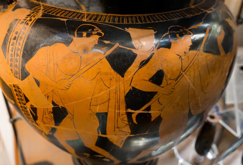 Tyszkiewicz Painter - Arv 290 5 - Introduction Of Herakles On Olympos - Komos - Roma Mnevg 8346 - 