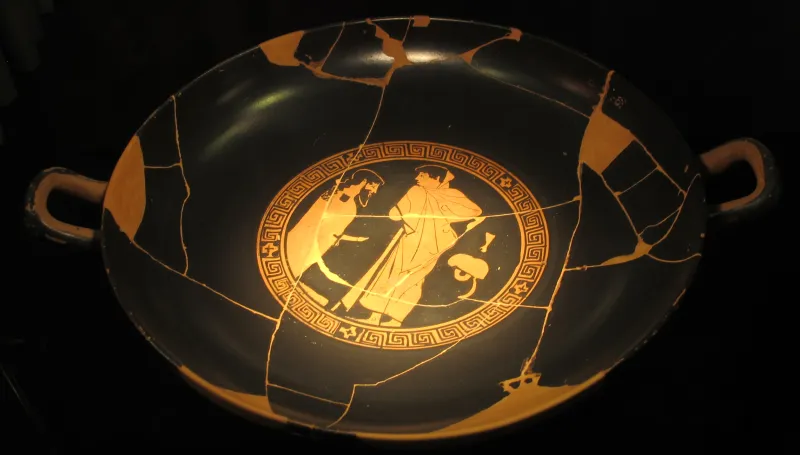 Pittore Di Veio, Kylix, 450 
