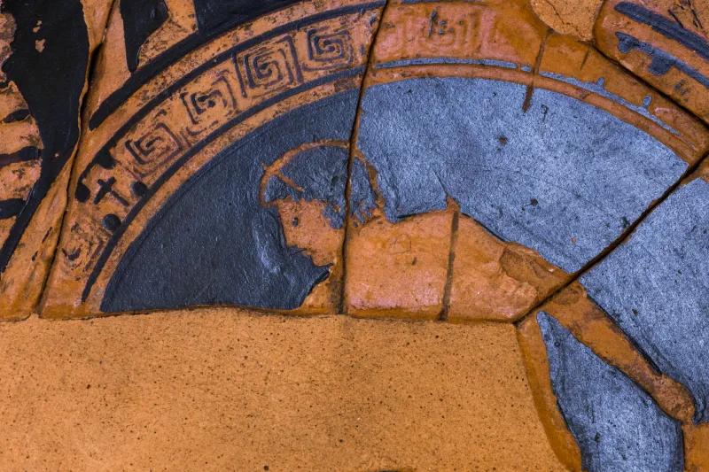 Probably Veii Painter - Arv 907 1 - Cup Bearer - Satyrs And Maenads - Roma Mnevg 50436 - 