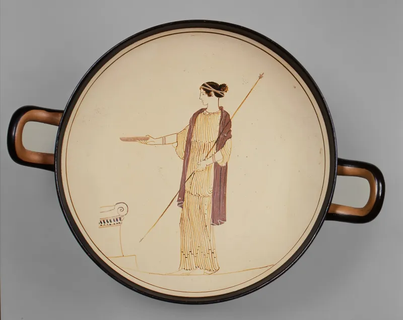 Terracotta Kylix (Drinking Cup) Met 