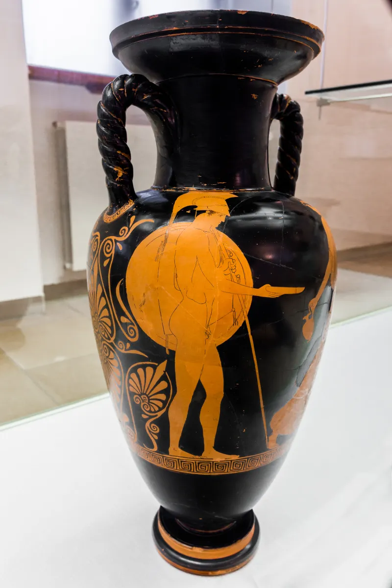 Villa Giulia Painter Arv 621 45 Warrior And Woman - Man And Woman 