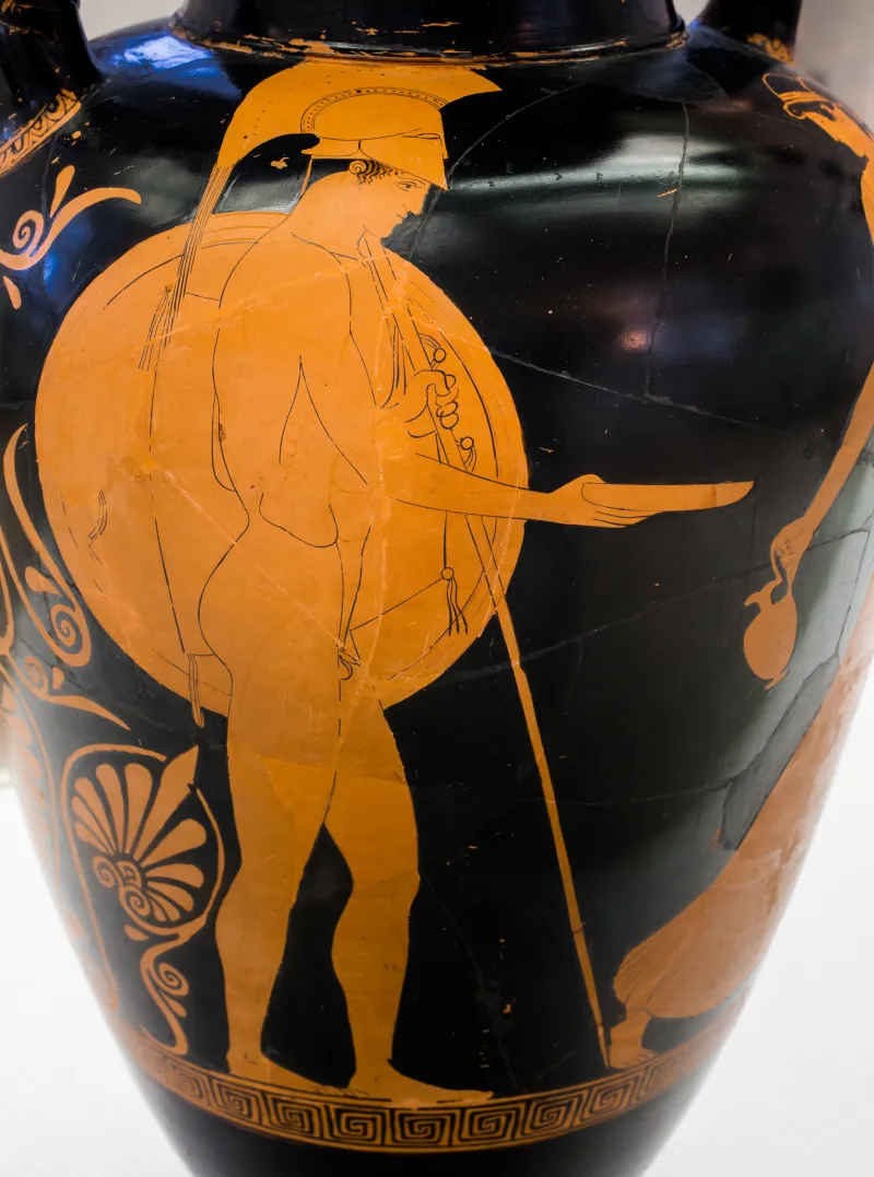 Villa Giulia Painter Arv 621 45 Warrior And Woman - Man And Woman 