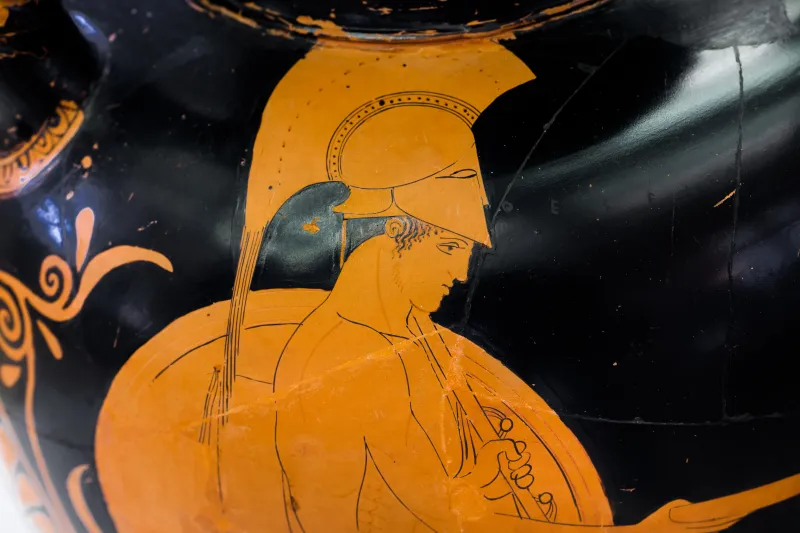 Villa Giulia Painter Arv 621 45 Warrior And Woman - Man And Woman 